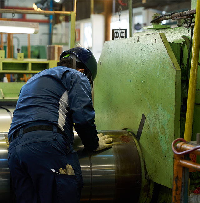 電磁鋼帯スリット