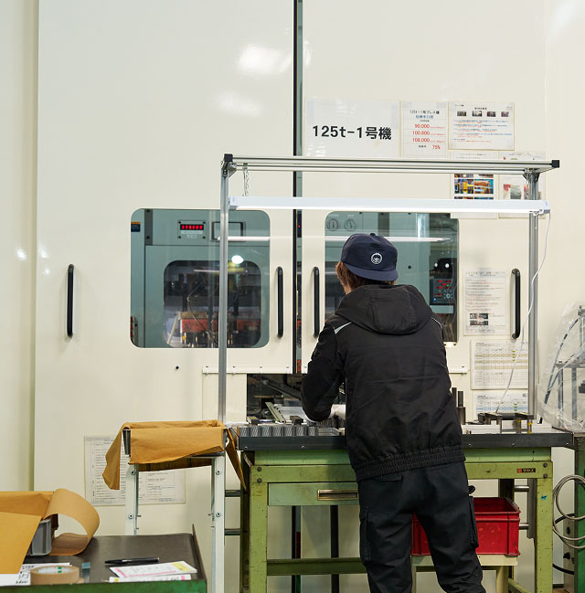 モーターコアプレス