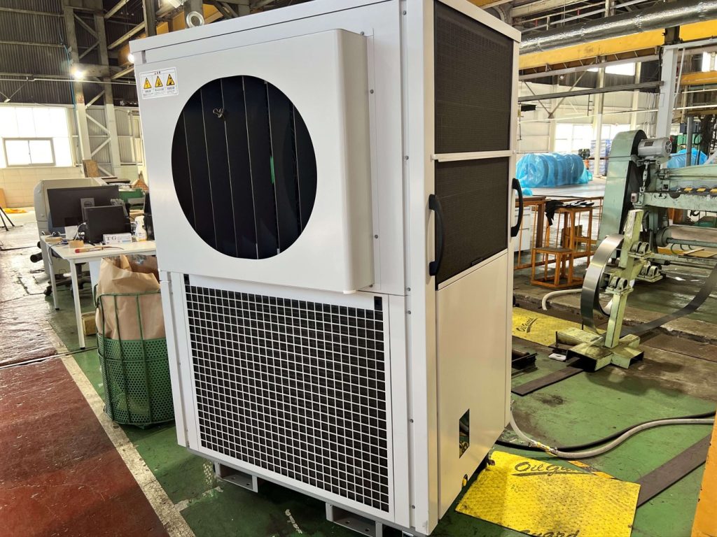 大型スポットクーラー　冷却