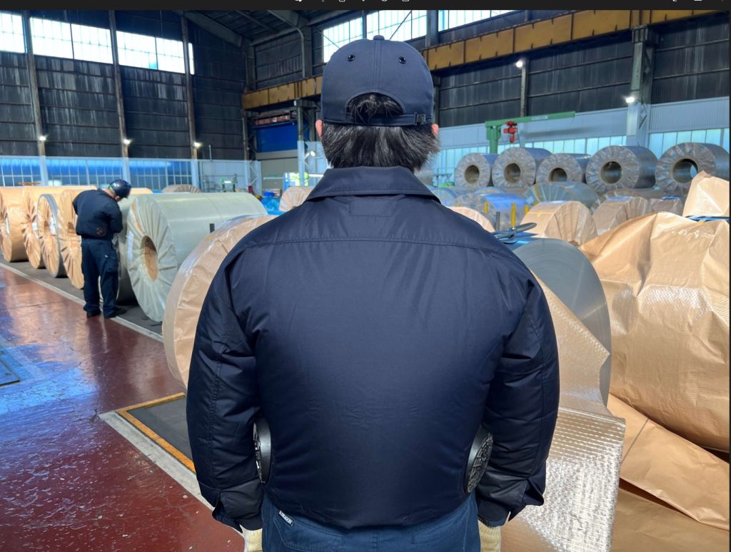 ファン付きベスト　空調ジャンバー